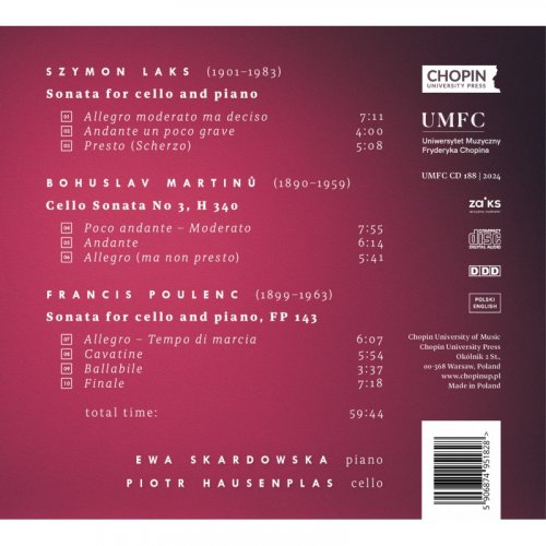 Chopin University Press - Impressions pour violoncelle et piano (2024) Hi-Res