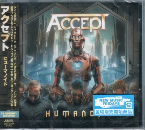 Accept - Humanoid (2024) {Japanese Edition} CD-Rip