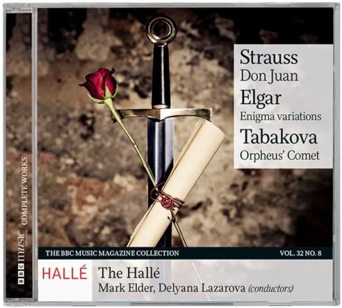 Mark Elder, Delyana Lazarova - Dobrinka Tabakova, Edward Elgar, Claude Debussy, Richard Strauss (2024) [BBC Music Magazine]