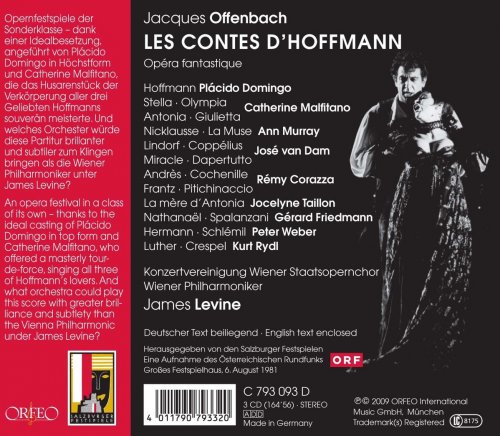 James Levine, Placido Domingo - Offenbach: Les contes d'Hoffmann (1982) [2009]