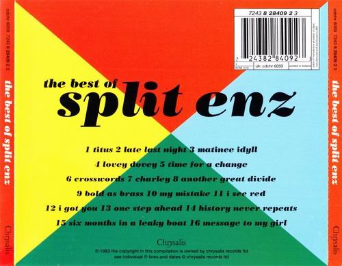 Split Enz - The Best Of Split Enz (1993)