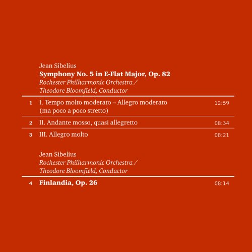 Theodore Bloomfield - Sibelius: Symphony No. 5 Op. 82 / Finlandia (1960) [2013]