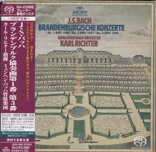 Karl Richter - Bach: Brandenburg Concertos No.1 - No.3 (1967) [2011 SACD]