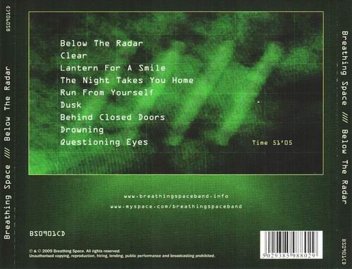 Breathing Space - Below The Radar (2009)