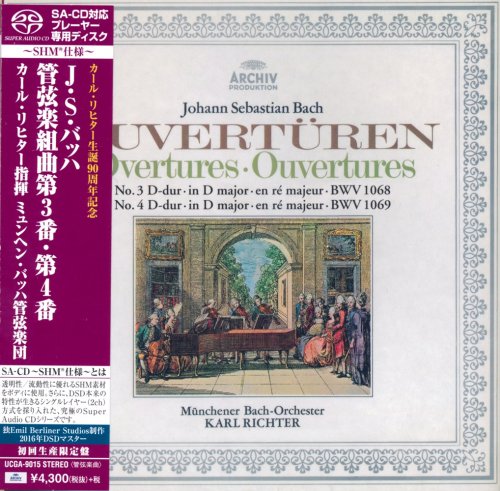 Karl Richter - Bach: Orchestral Suites No.3 & No.4 BWV1068-1069 (1961) [2016 SACD]