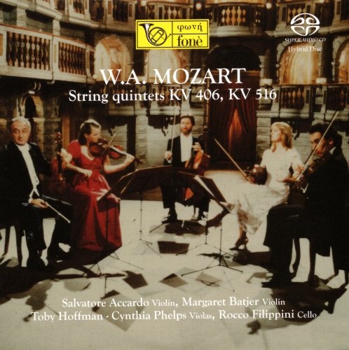 Salvatore Accardo - Mozart: String quintets KV 406, KV 516 (2021) [SACD]