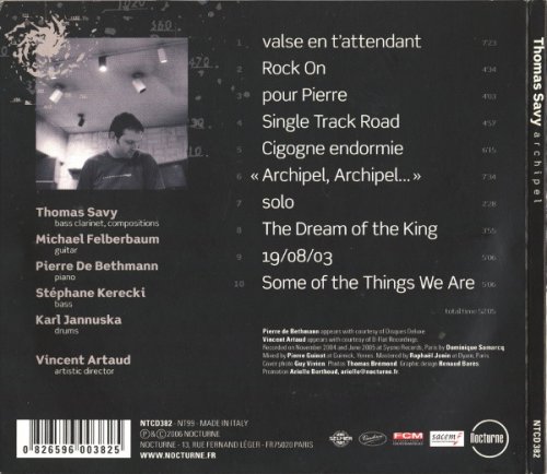 Thomas Savy - Archipel (2006) [CD-Rip]