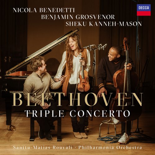 Benjamin Grosvenor, Nicola Benedetti, Philharmonia Orchestra, Santtu-Matias Rouvali, Sheku Kanneh-Mason - Beethoven: Triple Concerto, Op. 56 (2024) [Hi-Res]