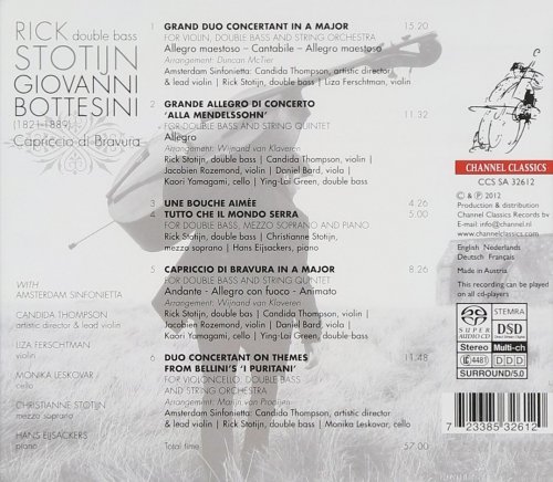 Rick Stotijn - Bottesini: Capriccio di Bravura (2012/2018) [Hi-Res]