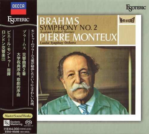 Pierre Monteux - Brahms: Symphony No.2 / Overtures (1962) [2024 SACD]