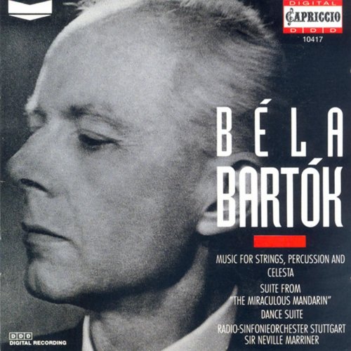 Stuttgart Radio Symphony Orchestra, Neville Marriner - Bartók: The Miraculous Mandarin Suite and other works (1994)