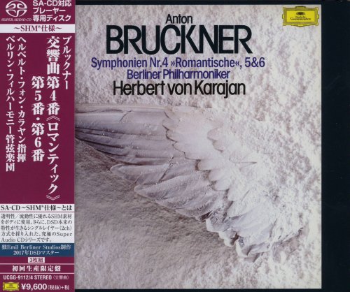 Herbert von Karajan - Bruckner: Symphonies No.4-6 (1975-1979) [2018 SACD]