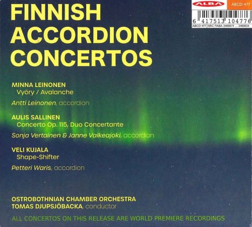 Ostrobothnian Chamber Orchestra, Antti Leinonen, Sonja Vertainen, Janne Valkeajoki, Petteri Waris, Tomas Djupsjöbacka - Finnish Accordion Concertos (2024) [Hi-Res]