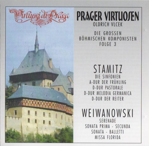 Virtuosi di Praga, Oldřich Vlček - Prager Virtuosen, Vol. 3 - Stamitz, Vejvanovsky (1994) CD-Rip