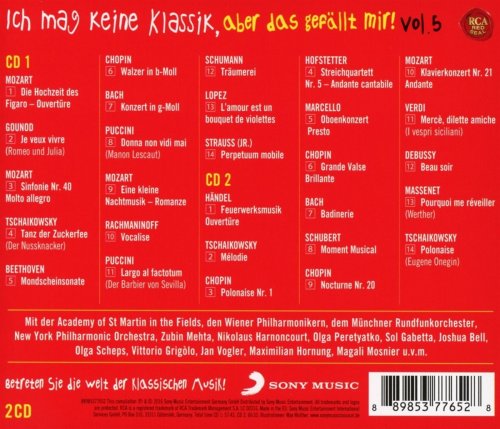 VA - Ich mag keine Klassik, aber das gefällt mir! Vol. 5 (2016)