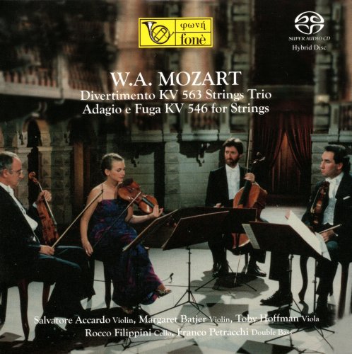 Salvatore Accardo - Mozart: Divertimento KV 563, Adagio e Fuga KV 546 (2021) [SACD]
