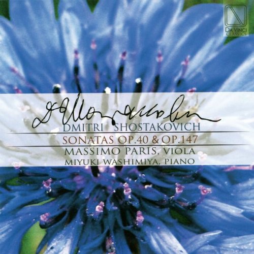 Massimo Paris & Miyuki Washimiya - Shostakovich: Sonatas, Op. 40 & 147 (2018)