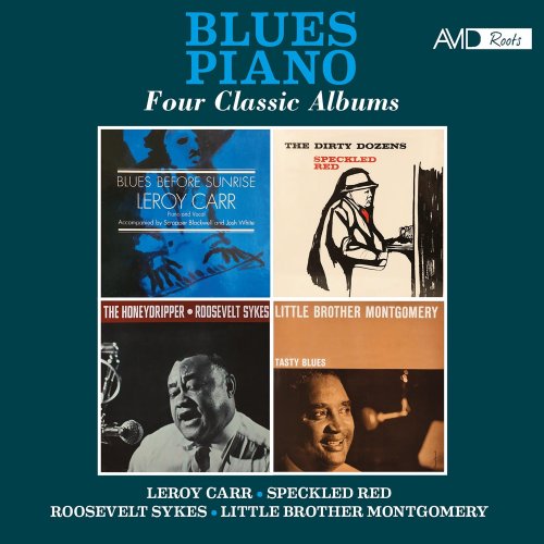 VA - Blues Piano - Four Classic Albums (Blues Before Sunrise / The Dirty Dozens / The Honeydripper / Tasty Blues) (2024 Digitally Remastered) (2024)