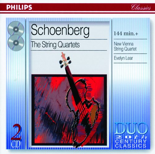 New Vienna String Quartet, Evelyn Lear, Wolfgang Herzer, Fritz Handschke, Tomislav Sestak - Schoenberg: The Complete String Quartets (1999)