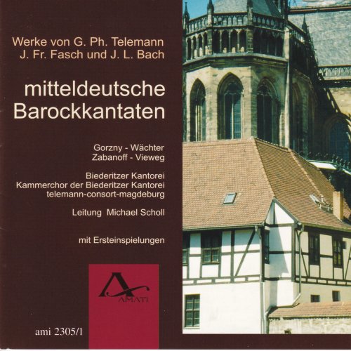 Susanne Gorzny, Steve Wächter, Michael Zabanoff, Matthais Vieweg, Michael Schöll, Biederitzer Kantorei, Kammerchor der Biederitzer Kantorei - German Baroque Cantatas Vol. 1 (2024)