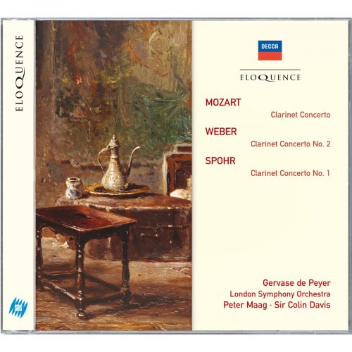 Gervase de Peyer, London Symphony Orchestra, Peter Maag, Sir Colin Davis - Mozart, Weber, Spohr: Clarinet Concertos (2013)