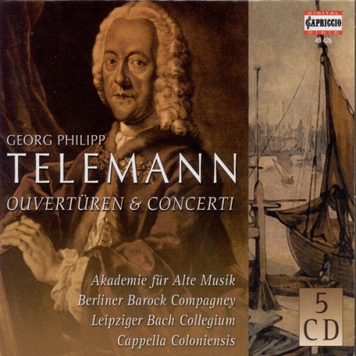 Akademie für Alte Musik, Berliner Barock Compagney, Leipziger Bach Collegium, Cappella Coloniensis - Telemann: Overtures & Concerti (2005)
