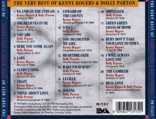 Kenny Rogers & Dolly Parton - The Very Best Of (1987) [1993]