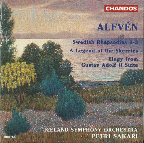 Iceland Symphony Orchestra, Petri Sakari - Alfven: Swedish Rhapsodies 1-3, A Legend Of The Skerries, Elegy From Gustav Adolf II Suite (1994) CD-Rip