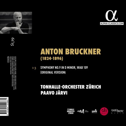 Tonhalle-Orchester Zürich, Paavo Järvi - Bruckner: Symphony No. 9 (Original Version) (2024) [Hi-Res] [Dolby Atmos]