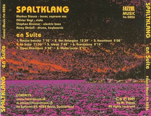 Spaltklang - En Suite (2009)