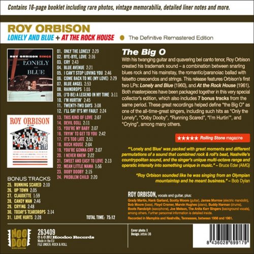 Roy Orbison - Lonely and Blue Plus at the Rock House (2021)