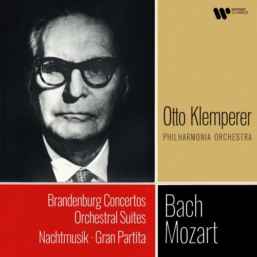 Otto Klemperer - Bach: Brandenburg Concertos & Orchestral Suites - Mozart: Nachtmusik & Gran Partita (2024) [Hi-Res]