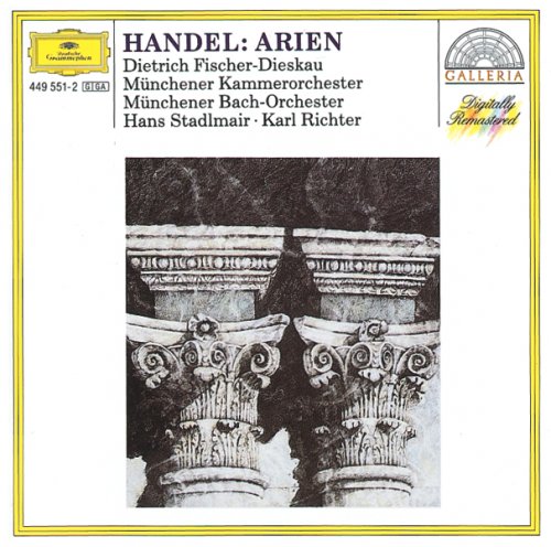 Münchener Kammerorchester, Hans Stadlmair, Orchestre Bach de Munich, Karl Richter, Dietrich Fischer-Dieskau - Handel: Arias (1996)