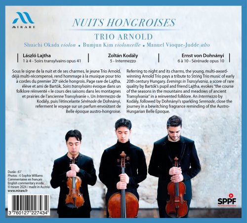 Trio Arnold - Nuits Hongroises (2024) [Hi-Res] [Dolby Atmos]