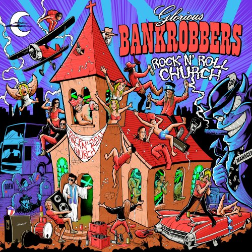 Glorious Bankrobbers - Rock'n'Roll Church (2024) [Hi-Res]