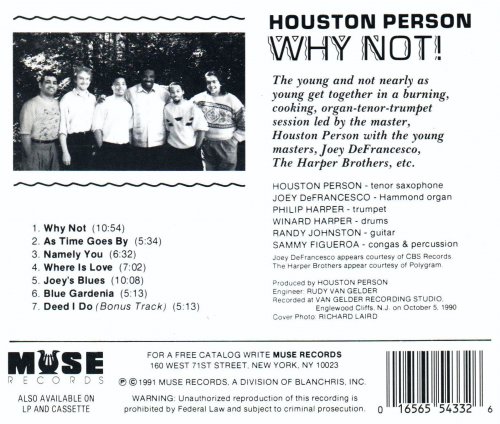 Houston Person - Why Not! (1990)
