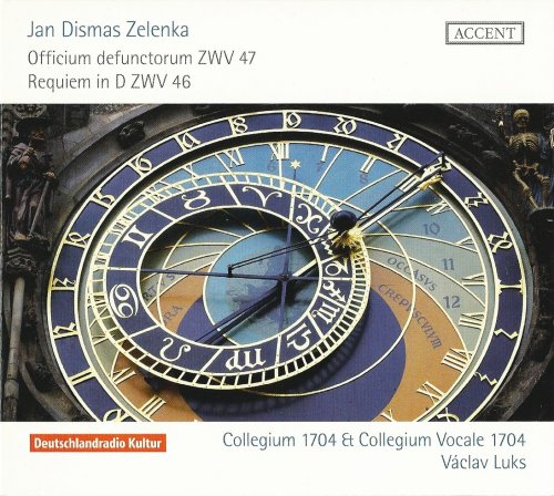 Collegium 1704, Collegium Vocale 1704, Václav Luks - Jan Dismas Zelenka:  Officium defunctorum, ZWV 47 - Requiem, ZWV 46 (2010) CD-Rip