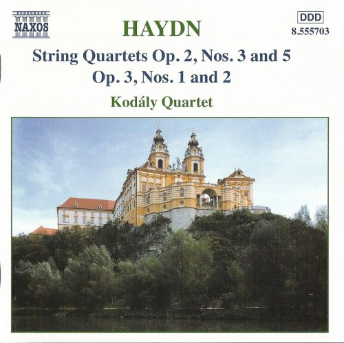 Kodály Quartet - Haydn: String Quartets op. 2 nos. 3 & 5, op. 3 nos. 1 & 2 (2003) CD-Rip