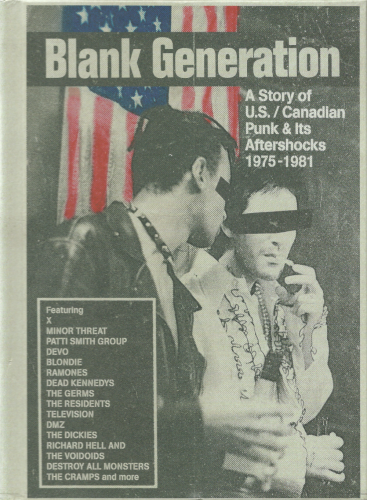 VA - Blank Generation - A Story Of US/Canadian Punk & It's Aftershocks 1975-1981 (2023) {5CD Book Set}