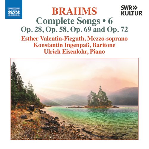 Esther Valentin-Fieguth, Konstantin Ingenpaß, Ulrich Eisenlohr - Brahms: Complete Songs, Vol. 6 (2024) [Hi-Res]