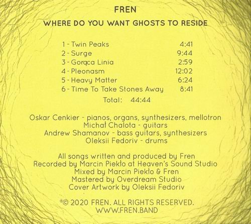 Fren - Where Do You Want Ghosts to Reside (2020)