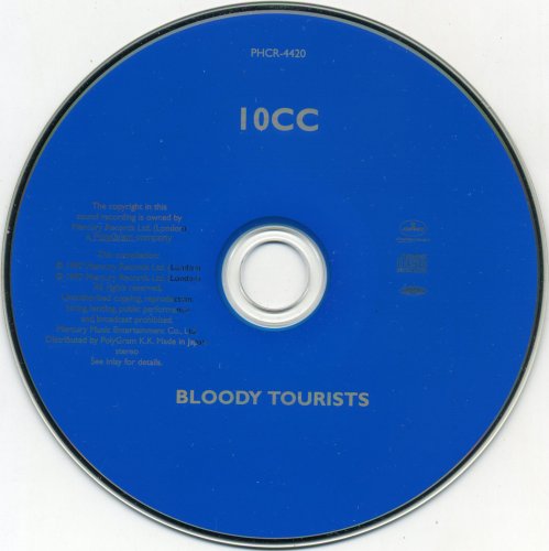 10cc - Bloody Tourists (1978) [1998 Japanese Edition]