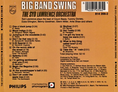 The Syd Lawrence Orchestra - Big Band Swing (1984)