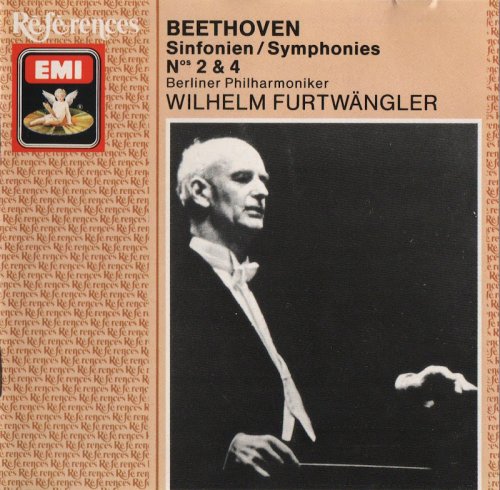 Wiener Philharmoniker, Wilhelm Furtwängler - Beethoven: Symphonies Nos. 2 & 4 (1989) CD-Rip