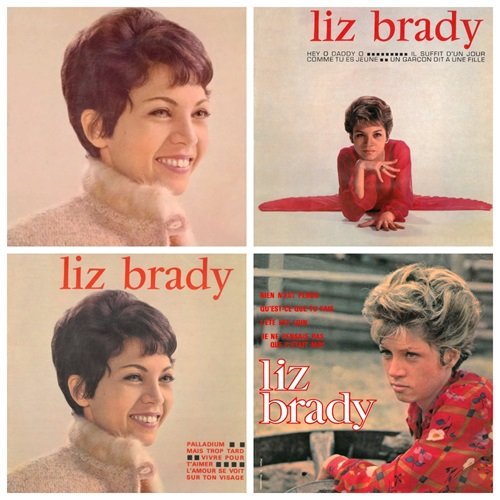 Liz Brady - 3xEP: Palladium / Rien n'est perdu / Hey O Daddy O (2023 Remastered Version) (1965) Hi-Res