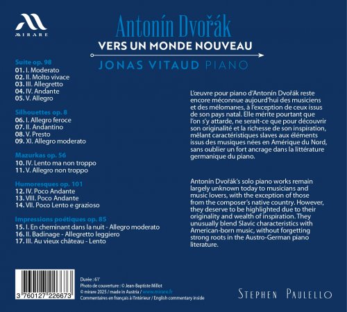 Jonas Vitaud - Vers un monde nouveau (2025) [Hi-Res]