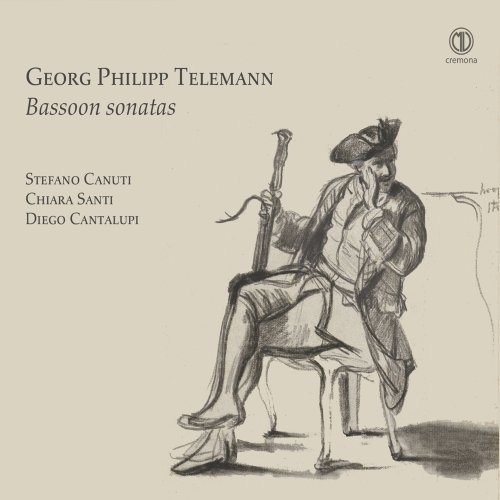 Stefano Canuti, Chiara Santi, Diego Cantalupi - Telemann: Bassoon Sonatas (2025) [Hi-Res]