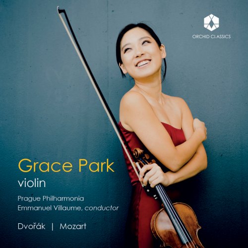 Grace Park, PKF - Prague Philharmonia, Emmanuel Villaume - Dvořák & Mozart: Works for Violin & Orchestra (2025) [Hi-Res]