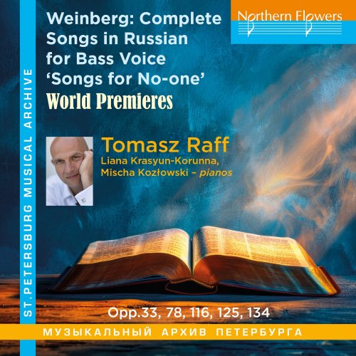 Tomasz Raff, Liana Krasyun-Korunna & Mischa Kozlowski - Weinberg: Complete Songs in Russian for Bass Voice "Songs for No-One" (2025)