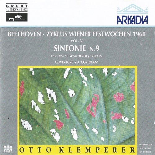 Philharmonia Orchestra, Otto Klemperer - Beethoven: Symphony No. 9 (1991) CD-Rip